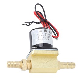 Electric Solenoid Valve, Welding Machine Solenoid Valve, 0~0.8mpa 2 Way Brass Solenoid Valve G1/8" for Water Gas Aron CO2 (AC220V)