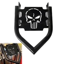 VPZMT Detachables Luggage Rack for Harley Street Glide, Road King, Road Glide, Electra Glide, Touring 2009-2025 Models (Rear Grab Handles Bracket Kit)