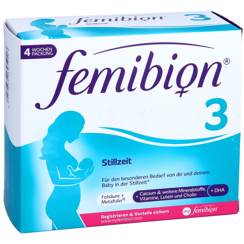 Femibion 3 Breastfeeding Tablets 4 Weeks Pack of 56