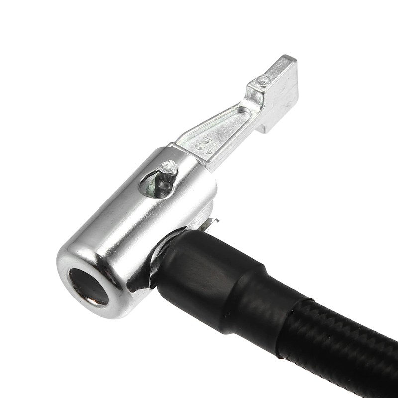 X AUTOHAUX 50cm Car Tire Inflator Extension Hose with Lock
