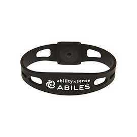 アビリス(ABILES) メンズ レディース アビリスプラス ブラックアイ ブレスレット 1501 紳士 婦人 black(ブラック) L(19.0cm)