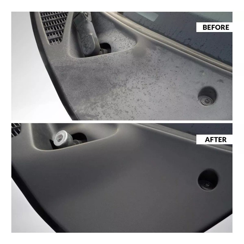 Solution Finish Solución Final Negro Plástico Y Vinilo Plástico Recorte