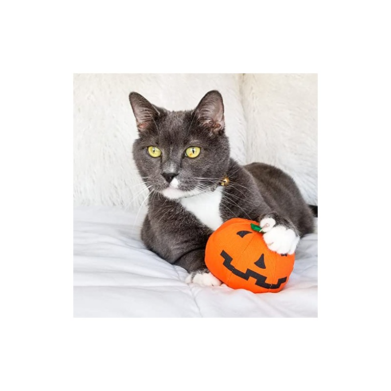 Yeowww Halloween Pumpkin Catnip Toy