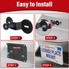 No Drill Front License Frame Compatible with Mitsubishi Eclipse Cross