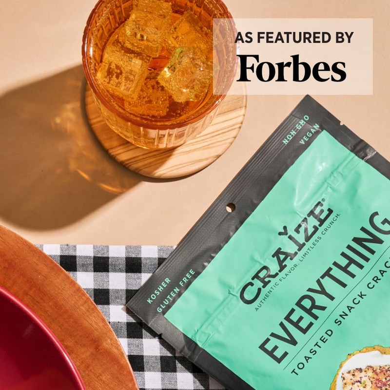 Craize Everything Crisps | Gluten Free, Vegan, Kosher, Toasted Corn