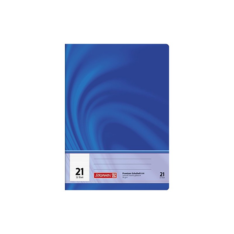 Brunnen 104442102 Exercise Book A4 Lined Glasses (32 Sheets Line