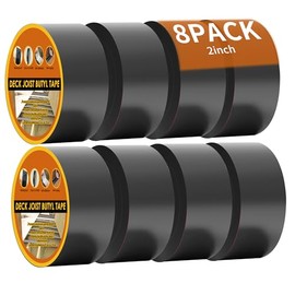 8 Pack Joist Tape - Weather-Resistant Waterproof Seal for Decking