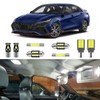 LIGHSTA 8PCS Super Bright White Interior LED Light Kit Package