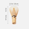 ARTDOU Golden Bamboo Matcha Green Tea Whisk Chasen, Matcha Stirrer
