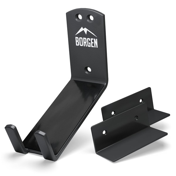 Borgen Bike Wall Mount Pedal Hook for E-Bikes, MTB &