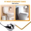 ANIS·KEAAR Universal Toilet Handle Replacement Kit | Brass Thickened Linkage