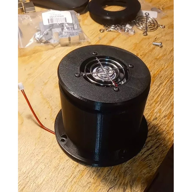 OMTech Co2 laser tube extension with fan) 75mm (other length's