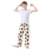 Krafig Funny Poop Pajama Pants Long Pj Pants Soft Elastic