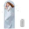 Ultralight Silky Soft Sleeping Bag Liner for Travel