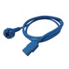 ROLINE Power Cable Straight IEC Female Blue 1.8m