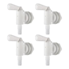 Plastic Bottling Bucket Spigot Portable Beer Faucet, Bucket Tap Faucet for Homebrewing Bucket Picnic Beverages Parties (4Pcs)