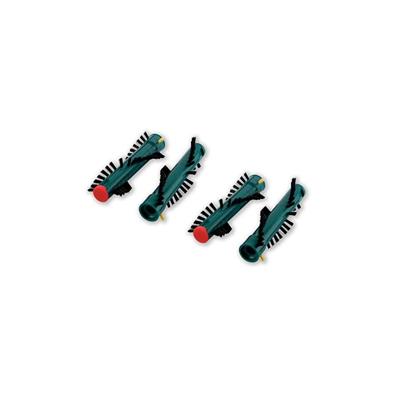 2 Pairs of PREMIUM Replacement Brush/Brushes/Bars/Bürstenrollen Suitable for Vorwerk EB
