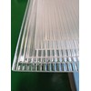 Plexiglass Perpex 1/8' Acrylic Striped Wave Board, 12in PMMA/Acrylic Streak