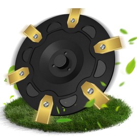 DGMI 6 Blade Disc, Robotic Lawnmower Blade Disc with Segway Navimow i105E, i108E and i110n, Premium Mower Disc Made of Fibreglass Reinforced Plastic (for I Series, Blades)