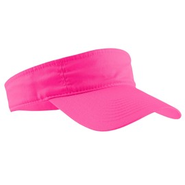 Port & Company Unisex-Adult Fashion Visor CP45 -Neon Pink One Size