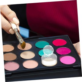 Gatuida 2pcs Eyeshadow Pressure Stamper Tool Separate Pressing Mold for Easy Blusher Repair and Compact Packaging Delicate Cosmetic Stamper for Portable Eye Shadow Use