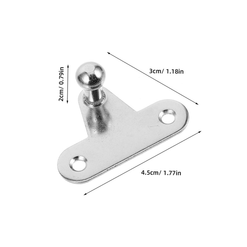 Mikinona 30pcs Gas Lift Brackets Base Mounting Support for Applications