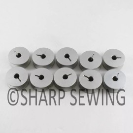 for GRACE GRACE Q'UNIQUE QUILTER ALUMINUM BOBBINS -  "M" SLOTTED LARGE 239729S - 10