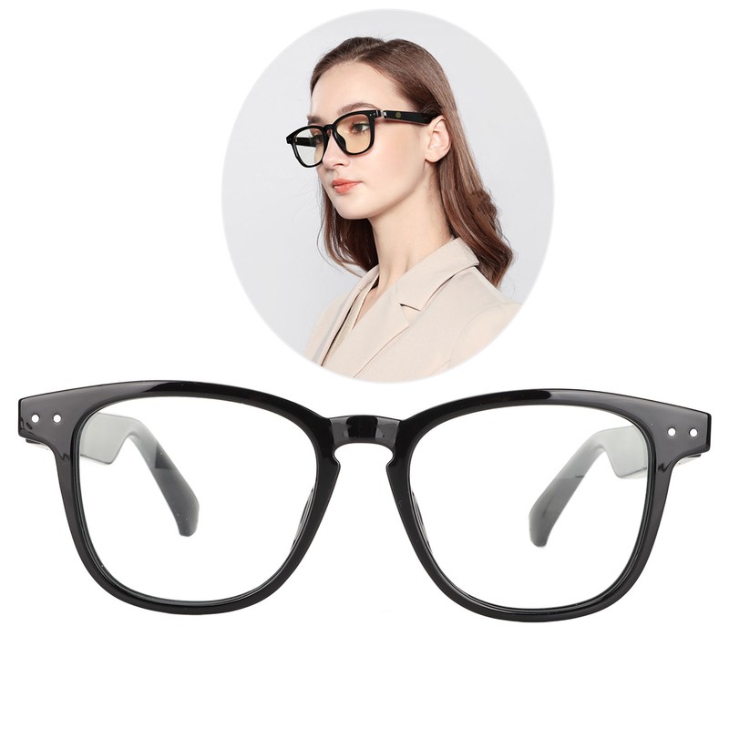Smart Glasses Built in Mic Half Open Ear Wireless BT