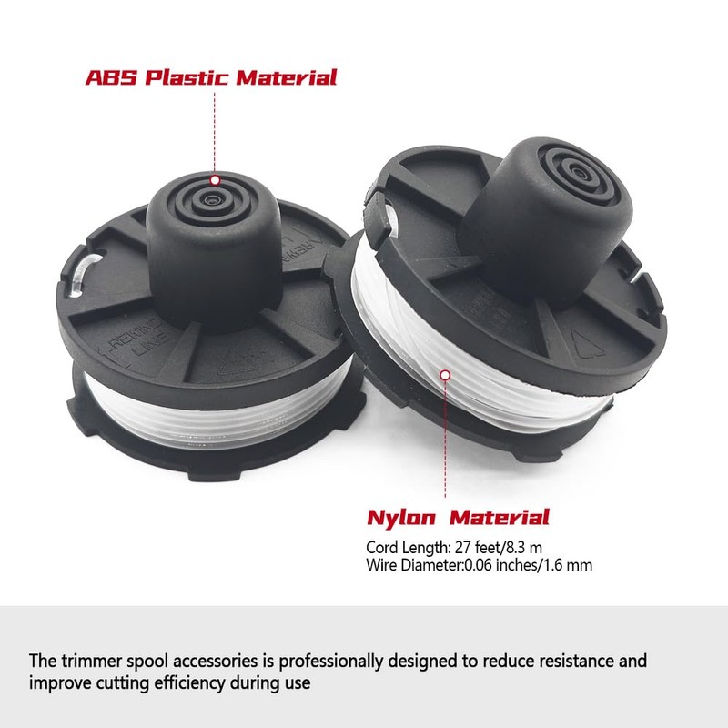 String Trimmer Line Fit for Makita Weed Wacker 0.065" 27Ft