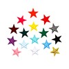 Pack of 32 iron-on patches, star patches for children, mini