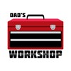 CafePress DADS Workshop Bumper Sticker 10"x3" Rectangle Bumper Sticker Car