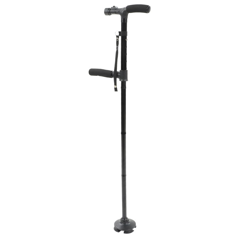 Folding Walking Cane with LED Light Anti Slip Bottom 360