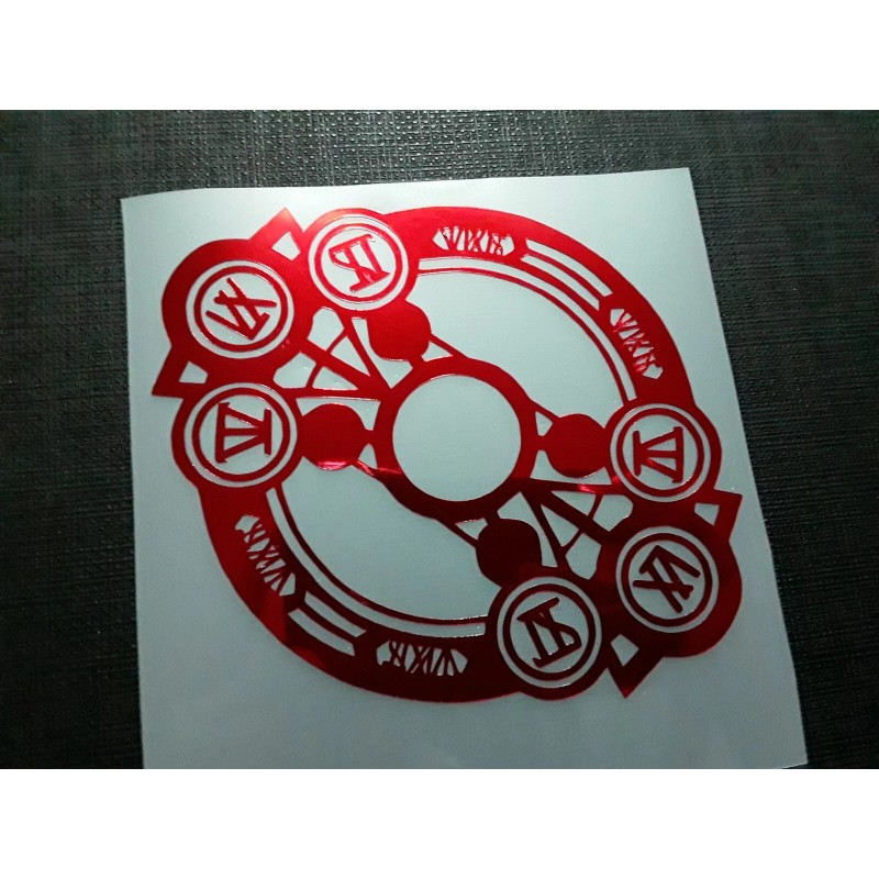 Gremory Rias High School DxD Attack Symbol Sticker Vinyl Decal