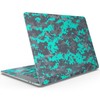 Design Skinz Bright Teal and Gray Digital Camouflage Full-Body Wrap