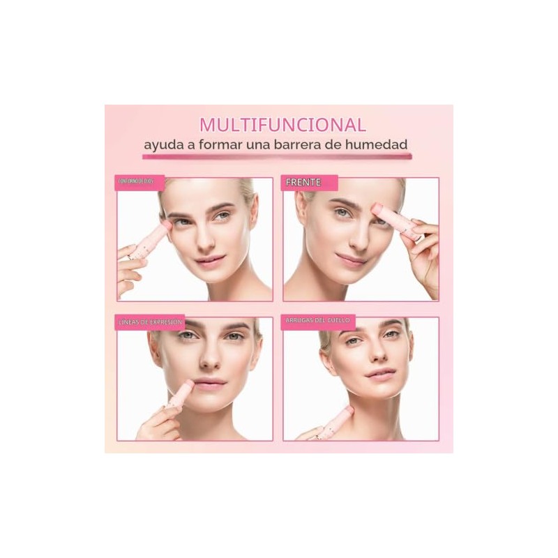 KIMUSE Hidratante Multi Balm Stick, Bálsamo Labial Hidratante Todo En