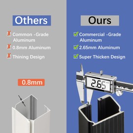 RANBOLIFE Super Heavy-Duty Ceiling Curtain Track Easy to Install Smooth Sliding Curtain Track Ceiling&Wall Mount Room Divider Curtain Track for Living Room Bedroom Shower Divider, Black, 3FT To 9FT