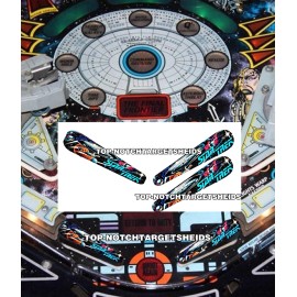 STAR TREK WILLIAMS Pinball Flipper Armour Mod 3 piece set