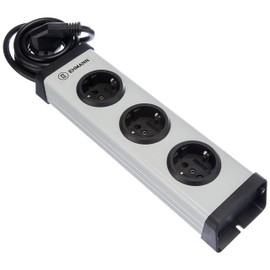 Ehmann 0200x00032301 Socket Strip Universal 3-Way 1.5 m Cable