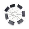 100 Pack Medium Binder Clips, Standard 32mm/1.25 in Binder, Durable