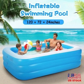 efunmodern Inflatable Swimming Pools Inflatable Lounge Pool for Kids Baby Adult Inflatable