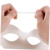 BIUDECO 10pcs Women Party Mask Blank Hand Painted Paper Masks