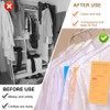 25 Pack Garment Bags, 60 * 120cm Clothes Covers Protector
