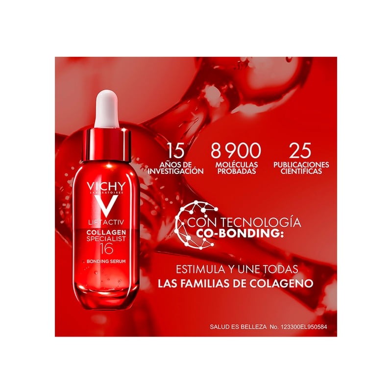 Sérum Facial VICHY Liftactiv Collagen 16 Anti-signos de la Edad