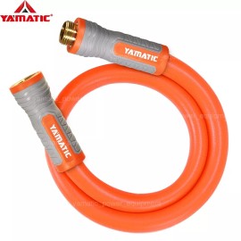 YAMATIC Flexible Garden Hose 5/8 in Heavy Duty Water Hose Light Weight - 3 FT