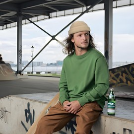 Minicloss Docker Cap Men's Women's Hat, Corduroy Brimless Hat, Summer Docker Cap, Retro Brimless Hat, Without Peak, Adjustable Sailor Harbour Hat, Khaki Chinese Style, khaki