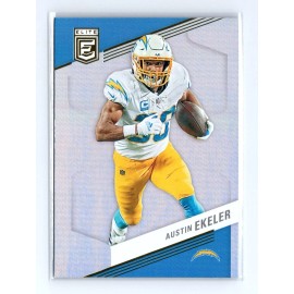 2023 Donruss Elite 8 Austin Ekeler Rainbow Foil Los Angeles Chargers Card