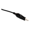 Juego De 10 Cables Con Caimanes Chicos De 26 Cm