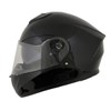 Milwaukee Helmets MPH9836DOT Sweeper Gloss Black DOT Approved Motorcycle Full