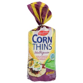 Real Foods - Corn Thins - Multigrain - 150g