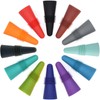 12PCS Wine Stoppers Beverage Bottle Sealer Soft Silicone Wine Bottle